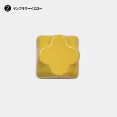 四葉のクローバー CNCアルミキーキャップ -メカニカルキーボード用(1色のみ)