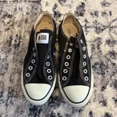 CONVERSE ALL STAR ブラック スリッポン　US5/24.0cm