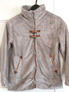 フリースジャケット グレーベージュ 100cm~