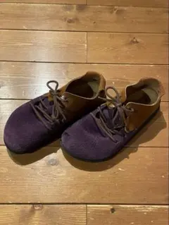 ビルケンシュトック モンタナ 39 紫茶 スエード レザー 25㎝