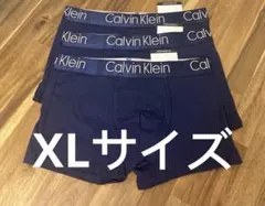XL紺CalvinKlein カルバンクラインサイズ3枚ボクサーパンツ