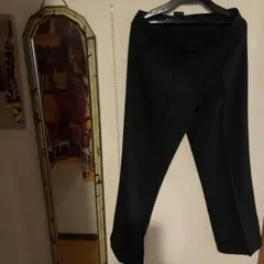 最高級】ジョルジオアルマーニ BORGO 21 ワイドパンツ 黒38イタリア製 