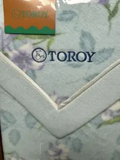 TOROY の爽やかな水色の綿毛布のサムネイル