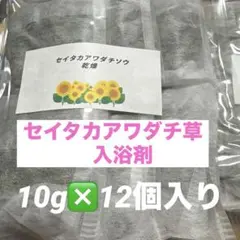 福岡県産　セイタカアワダチソウ蕾　入浴剤　10g12個入り