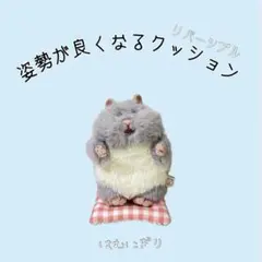 はむにぎり 姿勢が良くなるリバーシブルクッション♪ 005