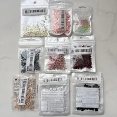 リボンパーツ ネイルパーツ デコパーツ 大容量 大量 まとめ売り 9種