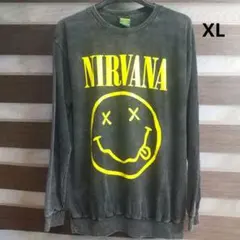 カートコバーン ニルヴァーナ　 スウェット ロンT　ロック　バンド