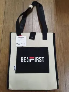 【新品未使用】FILA×BE:FIRSTコラボ トートバッグ【ベージュ】