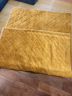 【ベルメゾン】ベルメゾンデイズ 中綿キルトラグ 約190✕240オレンジ