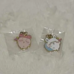 ちいかわパーク　ゲームの景品 メタルチャーム　モモンガ　古本屋　カニちゃん