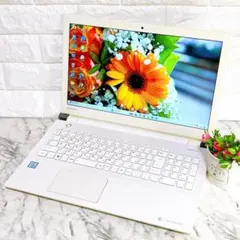 Windows11✨高性能i5＆新品爆速SSD薄型ノートパソコン白✨オフィス付き