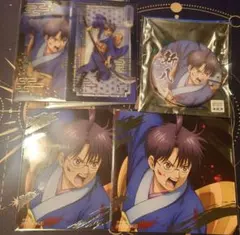 銀魂 新劇場版 吉原大炎上 クリアシート 缶バッジ 特典 志村新八