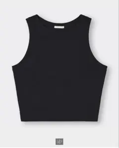 GU リブクロップド タンクトップ XL