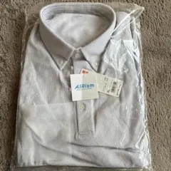 UNIQLO AIRism 鹿子 ボタンダウン　シャツ ストライプ XLのサムネイル