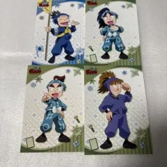 忍たま乱太郎 修学旅行 ブロマイド 鉢屋三郎 黒木庄左衛門 時友四郎兵衛 今福