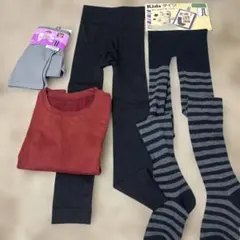 135等タイツ 3点 &HEAT TECH EXTRA WARM130計４点