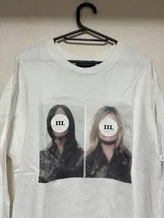 GOD SELECTION XXX 長袖Tシャツ 顔プリント