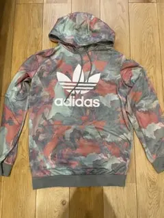 adidas カモフラージュ パーカー