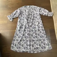 GU 花柄 ロングワンピース