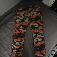 迷彩 カーゴパンツ デニムパンツ 90s