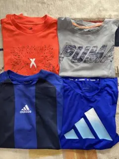 adidas PUMA Tシャツ　4枚セット　140.150