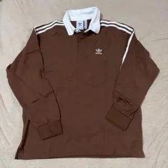 adidas originals ポロシャツ 長袖 XL