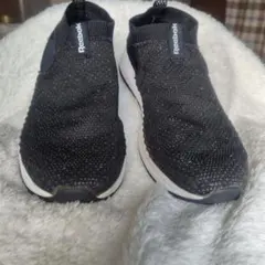 値下げReebok DMX ブラック スニーカー 足楽く26.5
