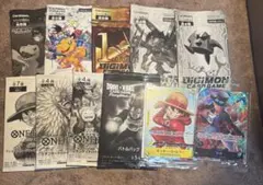 【未開封】　デジモン・ワンピース・ドラゴンボール　プロモセット