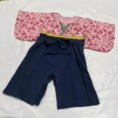 袴ロンパース 70