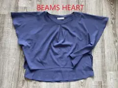 BEAMS HEART 青色 半袖トップス