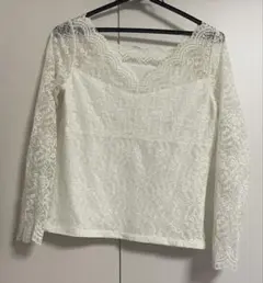 ROPÉ PICNIC レース長袖トップス 40