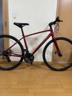 GIOTTO クロスバイク ワインレッド 自転車 - メルカリ