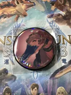 モンスターハンターストーリーズ3 缶バッジ アイシャのサムネイル