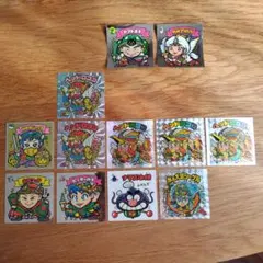 ボ*チ様 当時物　ビックリマンシール ヘッドロココ等　１０枚セット