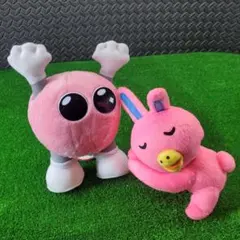 ■ NOVAうさぎ　ノバウサギ　フジテレビ　バボちゃん バレーボール ぬいぐるみのサムネイル