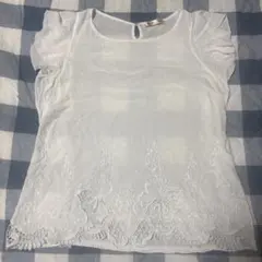 Bou Jeloud 半袖 ホワイト 刺繍 ブラウスのサムネイル
