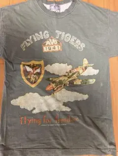 FLYING TIGERS VINTAGE Tシャツ Mサイズのサムネイル