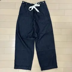 SUS-SOUS MK-1 size7デニム ワイドパンツ ドローストリング - メルカリ
