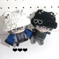 にじぱぺっと　ぬい服　ぬい帽子　白