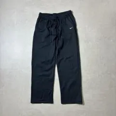NIKEナイキトラックパンツMジャージ裏地フリースブラックグレードローコード古着