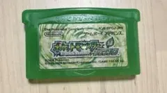 ポケットモンスター 緑　リーフグリーン　ゲームボーイアドバンス