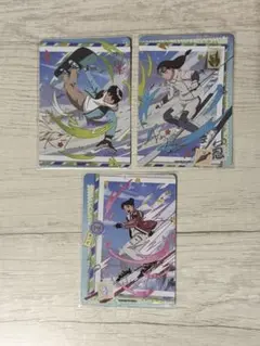 NARUTO KAYOU テンテン ロック・リー 日向ネジ PU 3枚セット