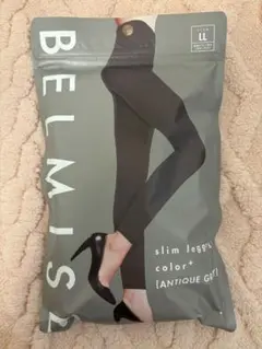 BELMISE スリムレギンス LL アンティークグレー