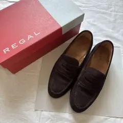 REGAL スエード　ローファー