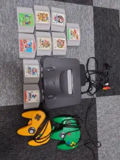 NINTENDO 64 本体とソフト　ジャンク品
