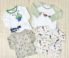 ベビー服 長袖Tシャツ まとめ　80 リトルグリーンメン　レオレオニ　バースデイ