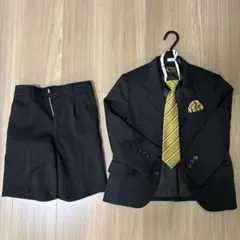 フォーマルスーツ 120cm 黒 ネクタイ付き