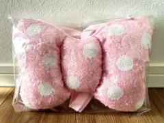 ディズニー　ミニー　リボン　ショルダーバッグ　ピンク