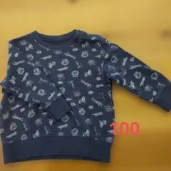 UNIQLO トレーナー リサラーソン 100cmネイビー