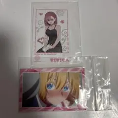 2.5次元の誘惑 にごリリ リリサ 　アリア　フォトカード　セット4枚　おまけ＋